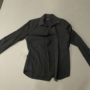 Express Mens Dress Shirt Black